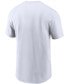 Фото #2 товара Men's White Las Vegas Raiders Primary Logo T-shirt