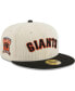 Фото #1 товара Men's White San Francisco Giants Corduroy Classic 59FIFTY Fitted Hat