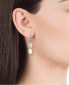 Charming round earrings with pearls 2in1 Chic 1338E01010