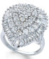 ფოტო #1 პროდუქტის Diamond Statement Ring (3 ct. t.w.) in 14k White Gold
