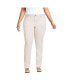 ფოტო #1 პროდუქტის Plus Size Recycled Denim Mid Rise Straight Leg Jeans