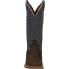 Фото #5 товара Ботинки мужские Justin Boots Cattler коричневые геометрического квадратного мыса