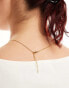 Фото #3 товара Lost Souls stainless steel star necklace in 18k gold plated