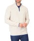 Фото #1 товара Men's Waffle Quarter Zip