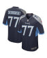 Фото #1 товара Men's Peter Skoronski Navy Tennessee Titans 2023 NFL Draft First Round Pick Game Jersey