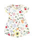 Фото #2 товара Infant Girl Organic Cotton Short-Sleeve Dresses 2pk, Flutter Garden