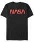 Фото #1 товара NASA Men's Simple Logo Short Sleeve T- shirt