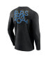 Фото #3 товара Branded Men's Black Paris 2024 Text Block Overlay Long Sleeve T-Shirt