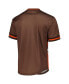 Men's Orange Cleveland Browns Jumbotron 3.0 Mesh V-Neck T-shirt