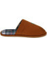 Фото #2 товара Men's Klarence Plaid Scuff Slipper