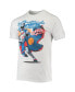 ფოტო #3 პროდუქტის Men's NBA x McFlyy White Brooklyn Nets Identify Artist Series T-shirt