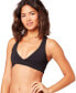 Фото #2 товара L*Space 257708 Women's Toranto Bikini Top Black Swimwear Size Small