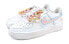 Фото #3 товара 【定制球鞋】 Nike Air Force 1 Low 情人节情侣 涂鸦 挂件 低帮 板鞋 GS 白粉蓝 / Кроссовки Nike Air Force DH2920-111