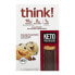 Фото #1 товара Think !, Keto Protein Bars, шоколадное тесто для печенья с арахисовой пастой, 10 батончиков, 34 г (1,2 унции) каждый