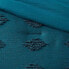 Фото #3 товара Twin/Twin Extra Long Tufted Diamond Crinkle Comforter & Sham Set Dark Teal Blue