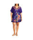 ფოტო #1 პროდუქტის Plus Size Island Breeze Kaftan Dress