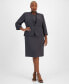 ფოტო #1 პროდუქტის Plus Size Jacket & Empire-Waist Sheath Dress