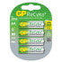 Фото #1 товара GP Recyko+ R6 AA 2000mAh Rechargeable Battery 4 Units