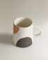 Stoneware mug with speckles x collagerie