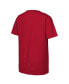 ფოტო #3 პროდუქტის Big Boys and Girls Crimson Oklahoma Sooners Softball T-Shirt