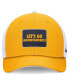 Фото #2 товара Men's Gold/White West Virginia Mountaineers Local Rise Trucker Adjustable Hat