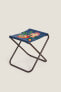 Фото #2 товара Multicoloured wool folding stool
