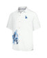 Фото #2 товара Men's White Los Angeles Dodgers Veracruz Ace Islanders Button-Up Shirt