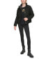 ფოტო #4 პროდუქტის Women's Sparkle Puffer Coat