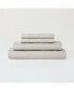 Фото #1 товара Luxeweave Linen Sheet Set, Queen (Includes 1 Fitted Sheet 60x80x16, 1 Flat Sheet 92x104 & 2 Pillowcases 20x29)