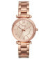 Фото #1 товара Часы Fossil Carlie Rose Gold Watch