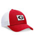 Фото #2 товара Men's Red/White Georgia Bulldogs Primetime Club Trucker Adjustable Hat