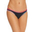 Фото #1 товара Platinum 285832 Crochet Trim Bikini Bottom Swimwear, Size Small