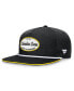 Branded Men's Black Columbus Crew Iron Golf Snapback Hat