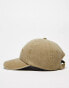 COLLUSION Unisex collegiate tonal branded cap in washed stone