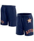 Фото #2 товара Men's Navy Houston Astros Clincher Mesh Shorts