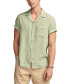 Фото #3 товара Рубашка с коротким рукавом Lucky Brand Linen Camp Collar для мужчин