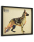 'German Shepherd' Dimensional Collage Wall Art - 25'' x 33''