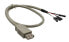 Фото #1 товара InLine USB 2.0 Adapter Cable Type A female / header connector - 0.40m - bulk