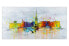 Фото #1 товара Bild gemalt Zurich Skyline Silhouette