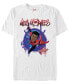 Фото #2 товара Marvel Men's Spider-Man Into The Spiderverse Miles Morales Graffiti Logo Short Sleeve T-Shirt