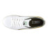 Фото #4 товара Puma Clyde Varsity Lace Up Mens White Sneakers Casual Shoes 39468402