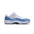 Фото #2 товара Кроссовки Nike Air Jordan 11 Retro Low University Blue (2017) (Белый, Голубой)