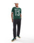 Hollister sport boxy t-shirt with contrast panels in green