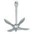 Фото #1 товара PLASTIMO Folding Grapnel with Spoon Flukes 8 Anchor