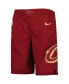 Big Boys Wine Cleveland Cavaliers 2020/21 Swingman Performance Shorts - Icon Edition