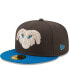 Фото #1 товара Men's Black Cadejos de Lake Elsinore Copa De La Diversion 59FIFTY Fitted Hat