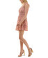 ფოტო #12 პროდუქტის Juniors' Floral-Print Tiered Fit & Flare Dress