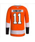 ფოტო #2 პროდუქტის Men's Travis Konecny Orange Philadelphia Flyers Authentic Pro Home Player Jersey