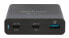 Manhattan Charging Station - 2x USB-C and 1x USB-A Ports - USB-C Outputs: 1x 60W and 1x 18W - USB-A Output: 1x 18W (Qualcomm Quick Charge) - Cable 1m - Includes USB-C to USB-C 2m cable (480 Mbps USB 2.0) - Black (Power Cable: Euro 2-pin plug to C7 fig-of-8 connecto