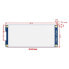 E-paper E-Ink 2.9'' 296x128px - SPI display module - Waveshare 12956